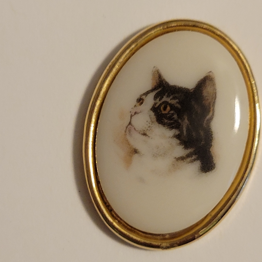 Cute Cat Earrings ~ Crafts ~ Assemblage ~ Repurpose ~ Pierced - No Backs - Picture 14 of 16